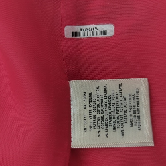 Anthropologie Maeve Salinas Floral Pencil Skirt Orange Cotton 4 Lined Slit Short - Picture 14 of 14